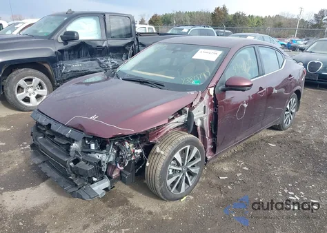 2025 Nissan Sentra Sv z USA, uszkodzony, nr VIN 3N1AB8CV4SY380797